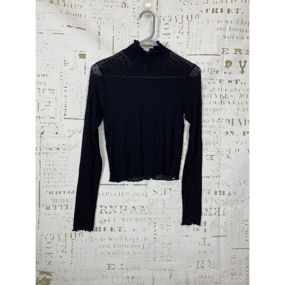 Mesh Long Sleeve Top